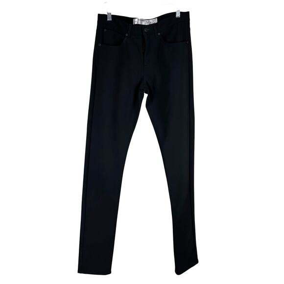 Off White c/o Virgil Abloh Equipment Main Label Slim Scuba Pant Black Sz 48 EUC - Picture 1 of 10